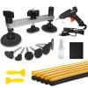 Winsall Auto Body Dent Puller Kit, Auto Paintless Dent Repair Kit with Bridge Puller, Dent Puller Kit, Car Dent Removal Kit Powerfully Pops Car Dents and Other Metal Surface Dents view 1