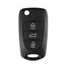 LadyCent Flip Folding Car Key Shell Auto Key Blanks Remote, for Kia Sportage Picanto 3 Rio K2 K5 Cerato Ceed Soul,HY14 view 2