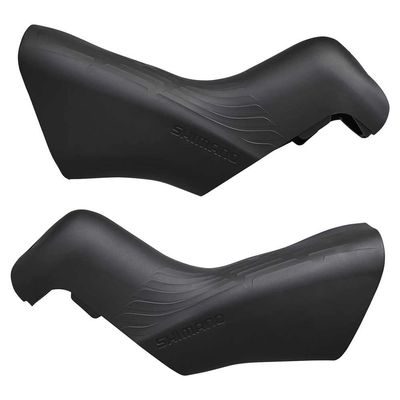 SHIMANO Rubber Lever Covers (Pair) Levers, Adults Unisex, Multicolor (Multicolor), One Size