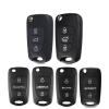 LadyCent 3 Buttons Flip Remote Auto Car Key Shell Blanks, for Hyundai I20 I30 IX35 I35 Accent Solaris Avante Elantra Verma,Model 4 view 2