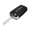 LadyCent 3 Buttons Flip Remote Auto Car Key Shell Blanks, for Hyundai I20 I30 IX35 I35 Accent Solaris Avante Elantra Verma,Model 4 view 4