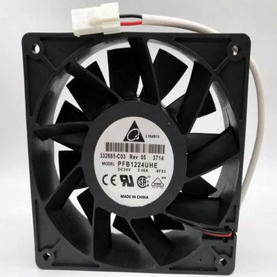 for PFB1224UHE DC24V 2.40A 12CM 2-Wire High Air Volume Inverter Fan