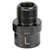 VBESTLIFE Pedal Extender, Pedals Extension Spacer Alloy Pedal Extension Shaft for Mountain Road Bike(Black) view 2