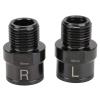 VBESTLIFE Pedal Extender, Pedals Extension Spacer Alloy Pedal Extension Shaft for Mountain Road Bike(Black) view 4