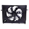 NOTUDE Electric Slim Push/Pull Radiator Cooling Fan Plastic Radiator Fan Assembly 12V/11.5A Compatible with 2011-2014 for Optima 2.4L Replace 621-477 (Driver Side/LH,Black) view 1