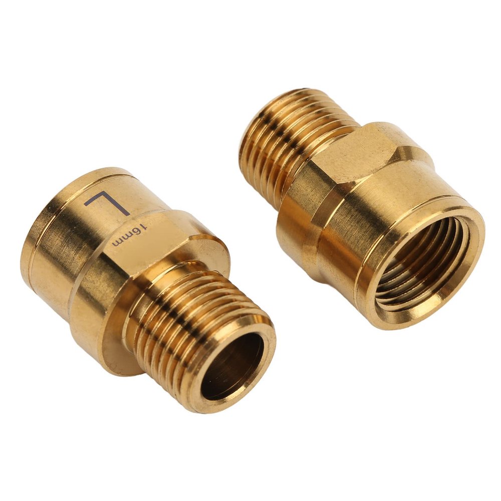 VBESTLIFE Pedal Extender, Pedals Extension Spacer Alloy Pedal Extension Shaft for Mountain Road Bike(Gold)