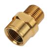 VBESTLIFE Pedal Extender, Pedals Extension Spacer Alloy Pedal Extension Shaft for Mountain Road Bike(Gold) view 3
