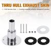 PTNHZ 24mm/0.94" 316 Stainless Steel Thru Hull Exhaust Skin Part of Air Diesel Heater For Diesel Parking heaters For Boat Marine Car Truck (Straight) view 2