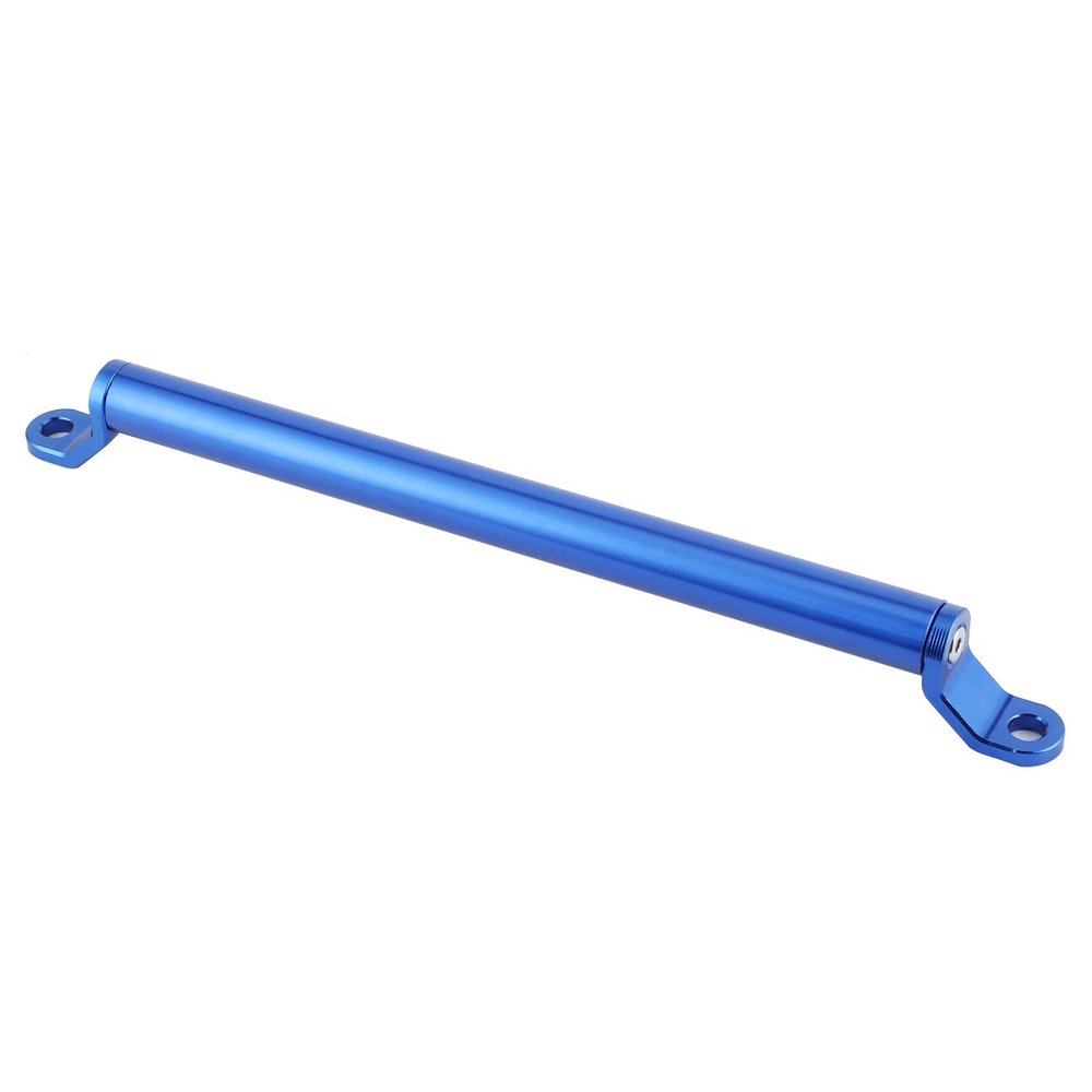 Motorcycle Balance Handlebar, Motorcycle Handle Bracket, Aluminum Alloy CNC Balance Crossbar Handlebar Extended Reinforcement for Motorcycle (Blue)