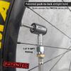 JACO Lightning XP Lock-on Air Chuck for Presta Valve Bike Tires - 1/4" F-NPT (Open Flow) | Quick-Connect Locking Attachment for Tire Inflator Air Compressor (Patented) view 2