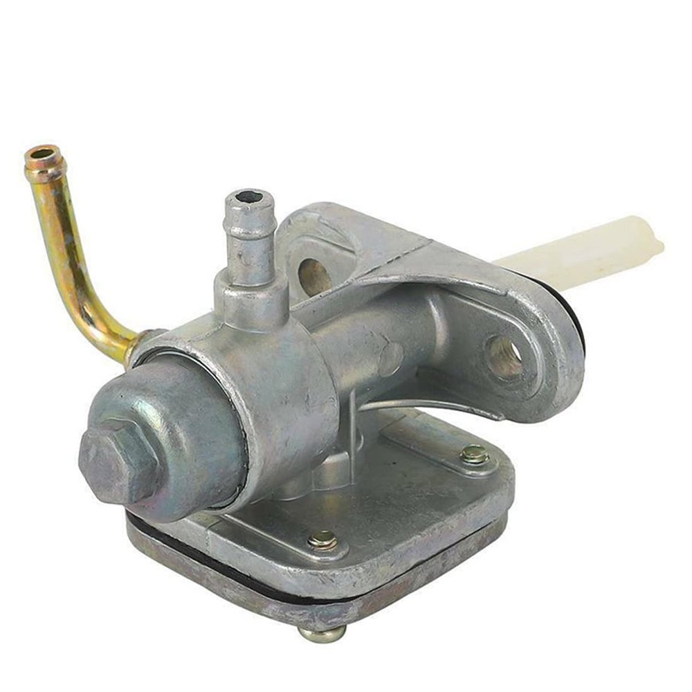 Pecine Fuel Petcock Valve Assembly Compatible with Yamaha Zuma 50 YW50 2002-2011, Replaces OEM 4CW-F4500-10-00 4CW-F4500-00-00, Vacuum-Operated Gas Tank Shut Off Switch ON/OFF/RES
