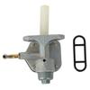 Pecine Fuel Petcock Valve Assembly Compatible with Yamaha Zuma 50 YW50 2002-2011, Replaces OEM 4CW-F4500-10-00 4CW-F4500-00-00, Vacuum-Operated Gas Tank Shut Off Switch ON/OFF/RES view 2