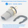Coolant Temperature Sensor, ECT Temp Sensor 158-0784, 1580784 Compatible with Audi VW - A3 A4 A5 A6 A8 Quattro Q3 Q5 Q7 R8 S4 S5 TT TTS, Beetle CC Eos Golf GTI J-etta Passat Ti-guan Touareg, More view 2