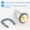 Coolant Temperature Sensor, ECT Temp Sensor 158-0784, 1580784 Compatible with Audi VW - A3 A4 A5 A6 A8 Quattro Q3 Q5 Q7 R8 S4 S5 TT TTS, Beetle CC Eos Golf GTI J-etta Passat Ti-guan Touareg, More view 3