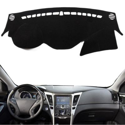 JINYISI for Hyundai Sonata I45 2009 2011 2012 2013 2014 Dashmat Dashboard Anti-UV Dash Pad Mat Cover Carpet