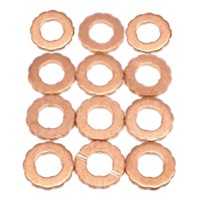Cardoctor F00RJ02175 100pcs lot Common Rail Injector Shim Sealing Ring Copper Washer Clip Washer (100)