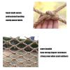 Rope Net Climbing Playground Safety Ladder - Heavy Duty Cargo Netting for Truck Trailer, Treehouse, Hammock (2 * 2m / 7 * 7ft) view 3