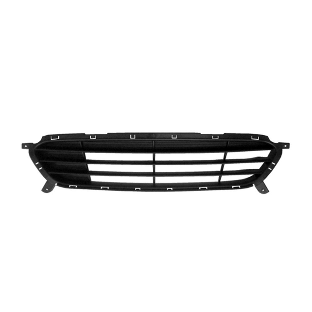 Replacement Black Textured Plastic Front Bumper Cover Grille - CRSHX15510
