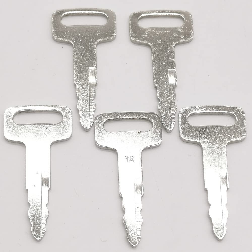 Ignition Key for Nissan Forklift (Newer) NIS-1A KEY00-GB01A # 1A (5 Keys)