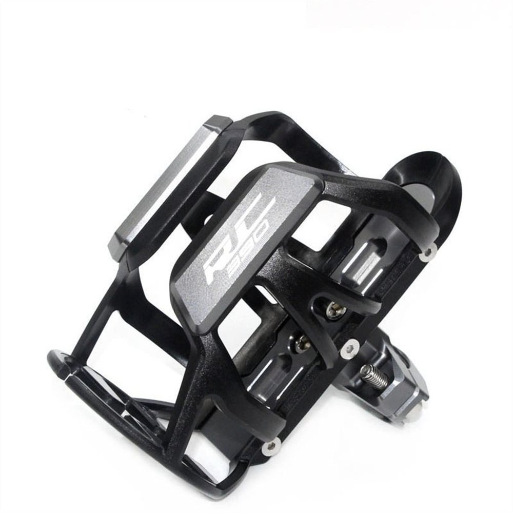 NWSM Cup Stand for RC390 RC 390 2014-2020 2021 Universal Water Cup Holder Motorcycle Accessories Beverage Water Bottle Drink Cup Holder Drink Holder (Color : Gray)
