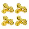 VG SPORTS 4 Pairs Bicycle Missing Link 1/6/7/8/9/10/11/12 Speed Chain Reusable Steel Bike Chain Link view 1