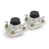 The ROP Shop | Front Wheel Hub Set with Bearings for Club Car 1023577-01, 102357701 Assembly view 1