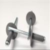 Grey 3/16" Blind Pop Rivets Aluminum Small Head with Steel Mandrel Fasteners .250 - .375 Grip Range view 2