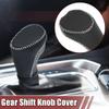 X AUTOHAUX Car Automatic Gear Shift Knob Cover Protector with White Thread for Chevy Equinox 2018-2021 for Chevy Malibu 2016-2020 view 2