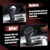 X AUTOHAUX Car Automatic Gear Shift Knob Cover Protector with White Thread for Chevy Equinox 2018-2021 for Chevy Malibu 2016-2020 view 3