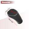 X AUTOHAUX Car Automatic Gear Shift Knob Cover Protector with White Thread for Chevy Equinox 2018-2021 for Chevy Malibu 2016-2020 view 4