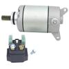Soarider Starter Motor & Solenoid Relay fit for Yamaha YFZ450 04-09 12-13| YFZ450 LE 04| YFZ450 SE 05-08/SE II 07-08| YFZ450 BBE 06-07, Replace 5TG-81890-00-00 5TG-81800-00-00 18761 SMU0264 410-54071 view 1