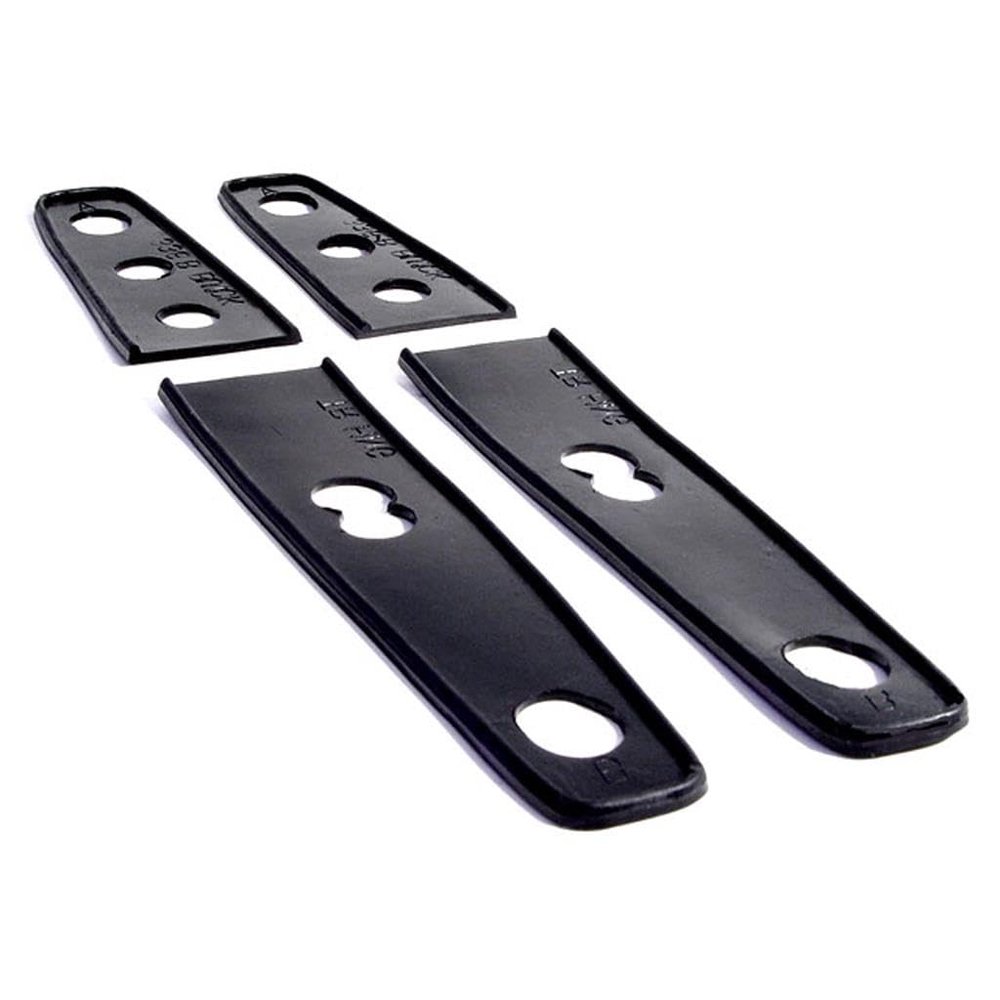 Metro Moulded Parts MP 336-B Trunk Hinge Pads 1-1/2" wide X 10-1/4" long Compatible With/Replacement For Buick Century Series 60 1939-1940, Limited Series 90 1939-1940, Roadmaster Series 70 1940