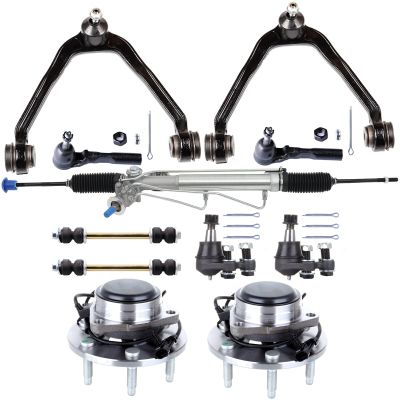 SCITOO 10pc Complete Rack and Pinion Direct Fit For Chevrolet,For GMC 99-07
