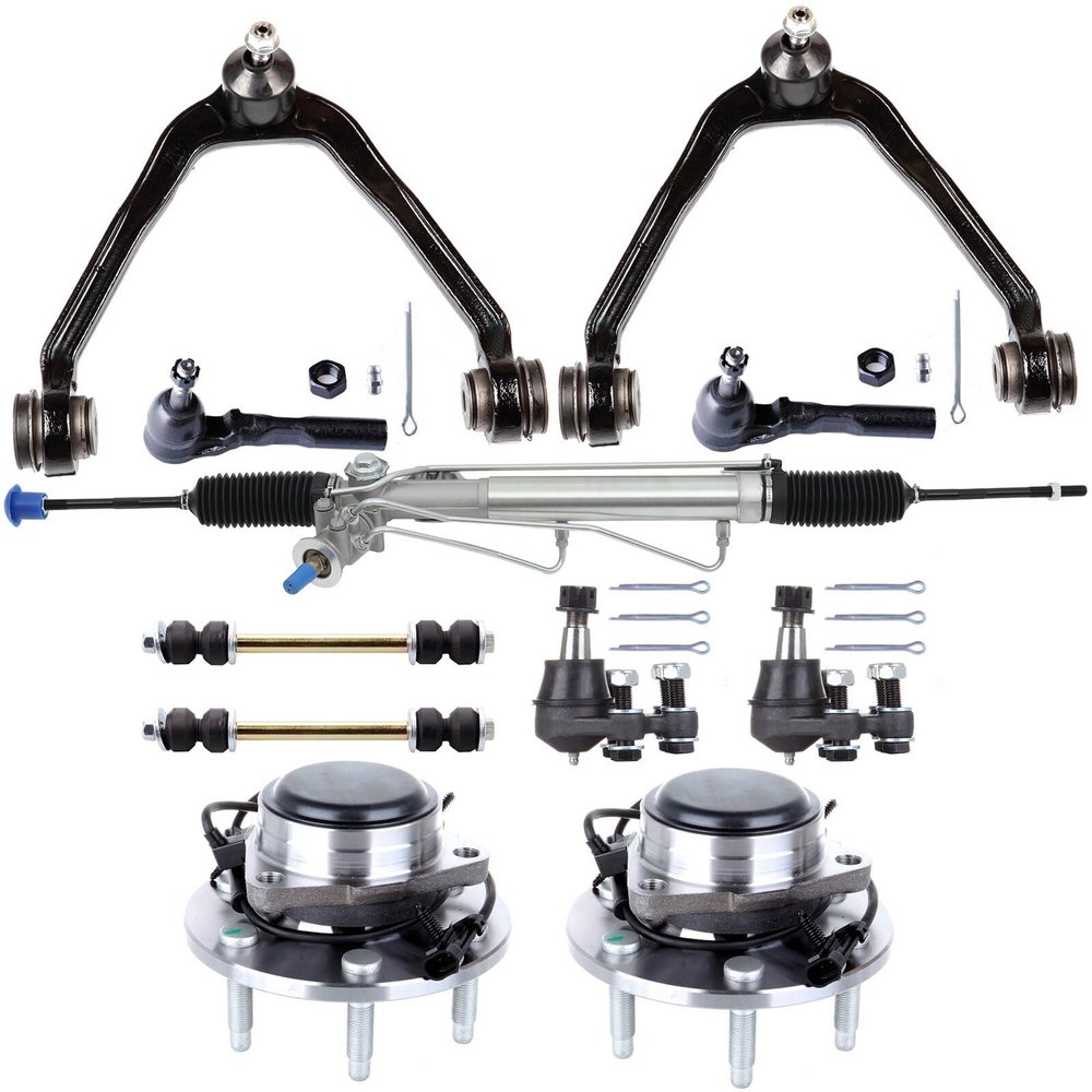 SCITOO 10pc Complete Rack and Pinion Direct Fit For Chevrolet,For GMC 99-07