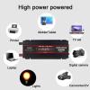 Niczu 3000W 4000W 6000W Car Inverter DC 12V 24V to AC 110V 220V Modified Sine Wave Power Voltage Converter with Smart Digital Display Screen,6000W-24V view 3