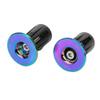 1 Pair Bar End Plugs Bike Handlebar Caps Bicycle End Caps Mountain Bike Handlebar End Plugs MTB BMX Road Bike Bar End Caps Aluminum Handlebar Grip Bike Bar Ends Bike Handlebar End Plugs view 1