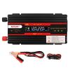 Niczu 3000W 4000W 6000W Car Inverter DC 12V 24V to AC 110V 220V Modified Sine Wave Power Voltage Converter with Smart Digital Display Screen,4000W-12V view 1