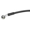 ZYHW Motorcycle Brake Line, 50cm/19.7" Universal Hydraulic Clutch Oil Pipe, Motocross Stainless Steel Braided Accessories for Bikes Enduro Motocross Street Bikes(Black) view 4