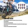 Universal Pedal Screw,8Pcs Alloy Anti Slip M4x5mm Mountain Pedal Screws Pins Studs (Dazzling) view 3