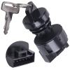 GLENPARTS 4 Position 6 Pin Ignition Key Switch Replacement for Polaris Sortsman 1000 XP EU Tractor 2017 2018 2019 Sportsman 500 EFI Tractor 2009 2010 570 6X6 Euro 2019 view 1