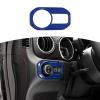 RT-TCZ for Jeep JL Headlight Switch Button Trim Cover Blue for Jeep Wrangler JL JLU 2018 up for Gladiator JT 2020 up Blue Interior Accessories view 1