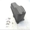 1986-02 SBC Chevy 350 Aluminum Finned Oil Pan Pass Side 1PC RM Black E44003BK view 1