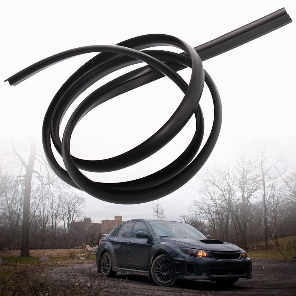 1.7M/5.6FT Front Windshield Rubber Seal Strip Windshield Trim Windshield Moulding Replacement for Car Truck SUV