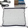 JINYISI 4 Hooks Car Trunk Cargo Net Mesh Storage Organizer,for Chevrolet Trax 2013 2014 2015 view 1