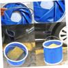 BESPORTBLE Bucket with Handle 2pcs Camping Water Container for Hiking Car and Outdoor Activities view 3