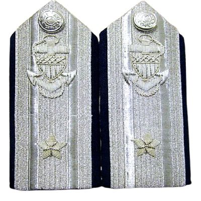 NEW US COAST GUARD AUXILIARY HARD SHOULDER BOARDS FOR ASSISTANT NATIONAL COMMODORE RANKS CP MADE