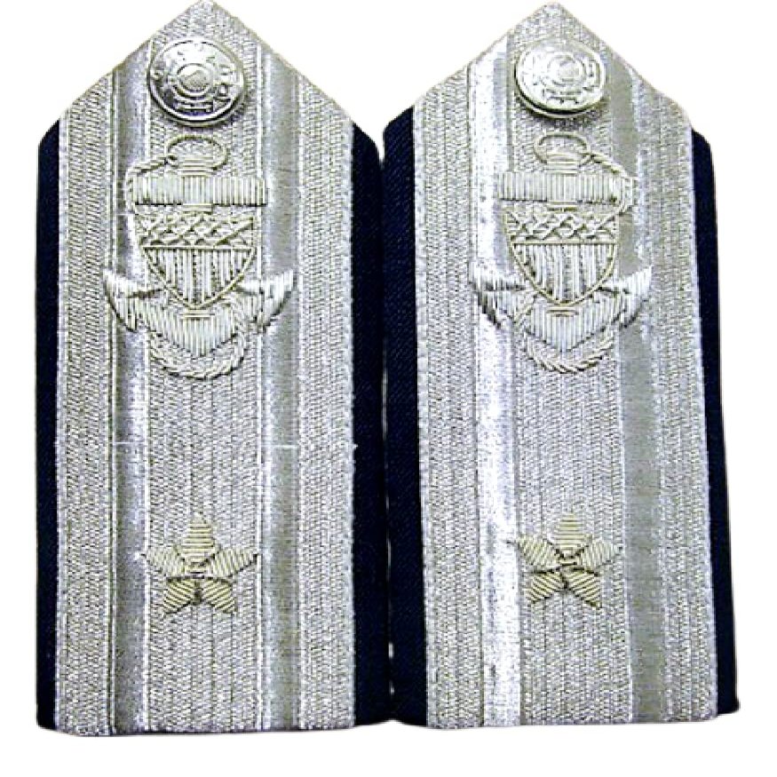 NEW US COAST GUARD AUXILIARY HARD SHOULDER BOARDS FOR ASSISTANT NATIONAL COMMODORE RANKS CP MADE