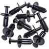 Rexka 10pcs Fender Liner Wheelhouse Liner Splash Shield Under Cover Bumper Cover Rivet Push Type Retainer Clip Fasteners for Mercedes Benz 124-990-04-92 C, CLK, CLS, E, M and R Class 1249900492 view 1