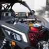 Baja Designs S8 10-Inch LED Bar Shock Mount Light Kit for Can-Am Maverick X3 2017-22 UTV (Driving/Combo; Amber Lens) view 2