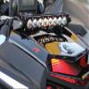 Baja Designs S8 10-Inch LED Bar Shock Mount Light Kit for Can-Am Maverick X3 2017-22 UTV (Driving/Combo; Amber Lens) view 3
